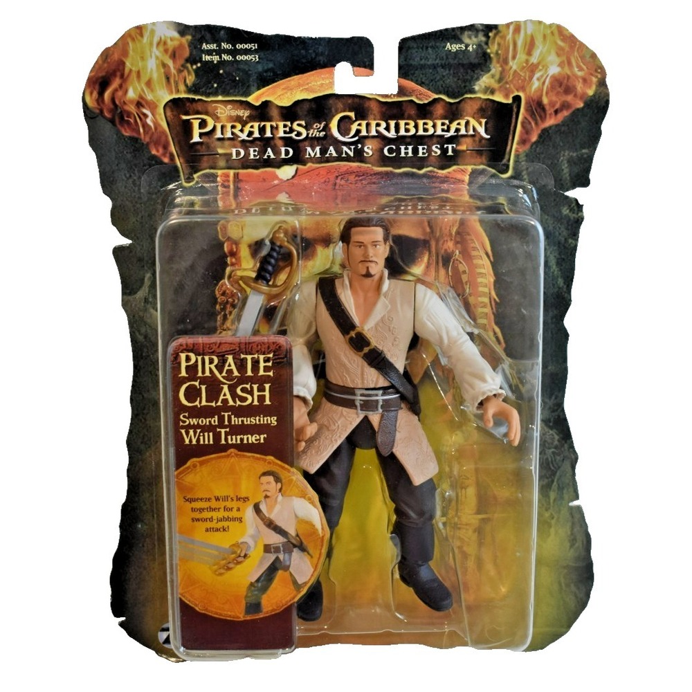 Zizzle Pirates Of The Caribbean Dead Mans Chest Will Turner Action Figure 00053